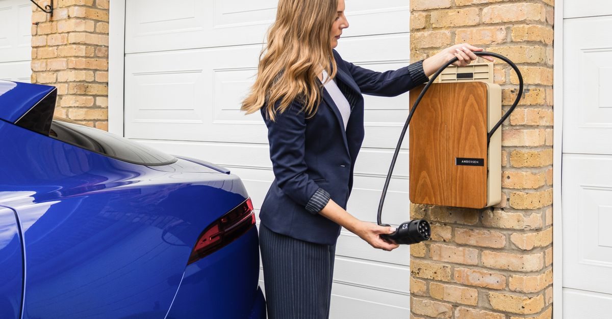 Electric vehicle charging at home